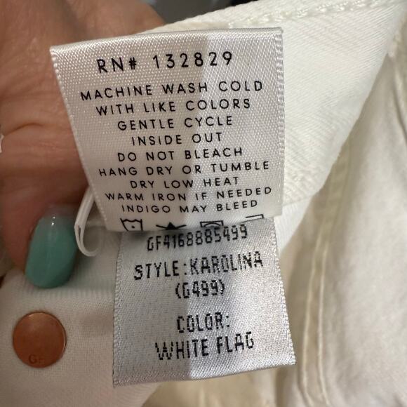 GRLFRND White Flag Karolina High Rise Skinny Sz 29 NWT - Picture 7 of 15